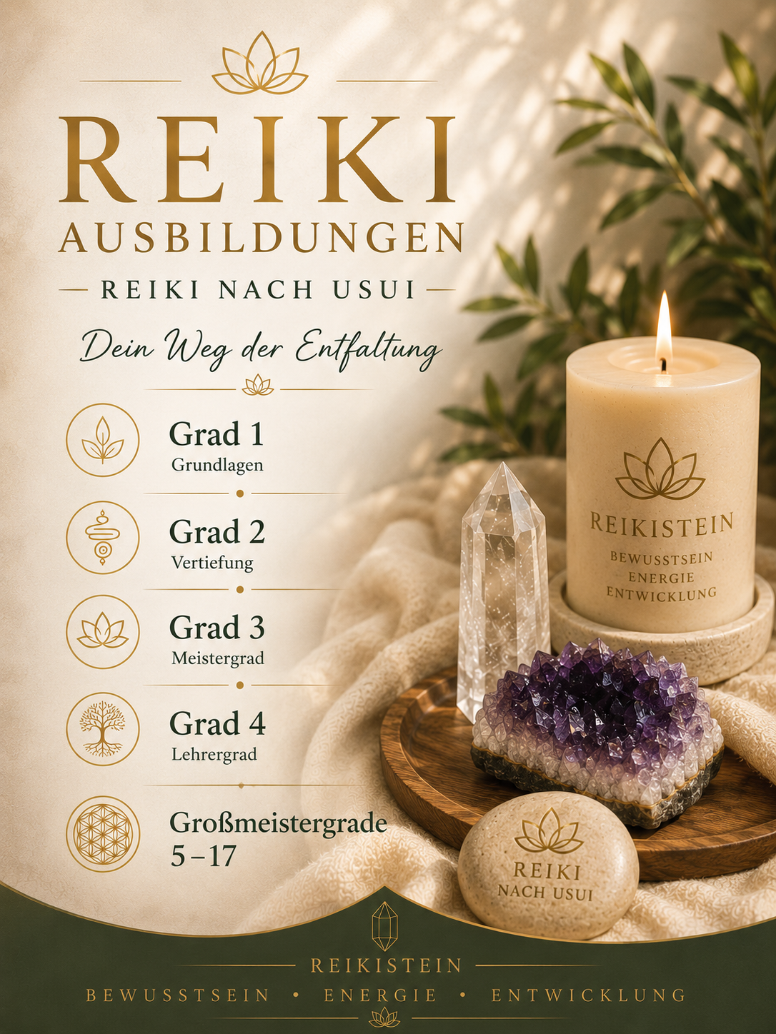 REIKI Schule (Grad 1-17)