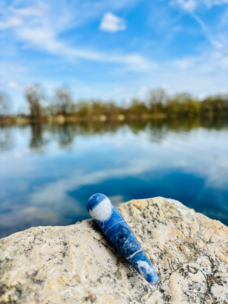 Reflexzonenstab Lapis Lazuli "Die Königliche"